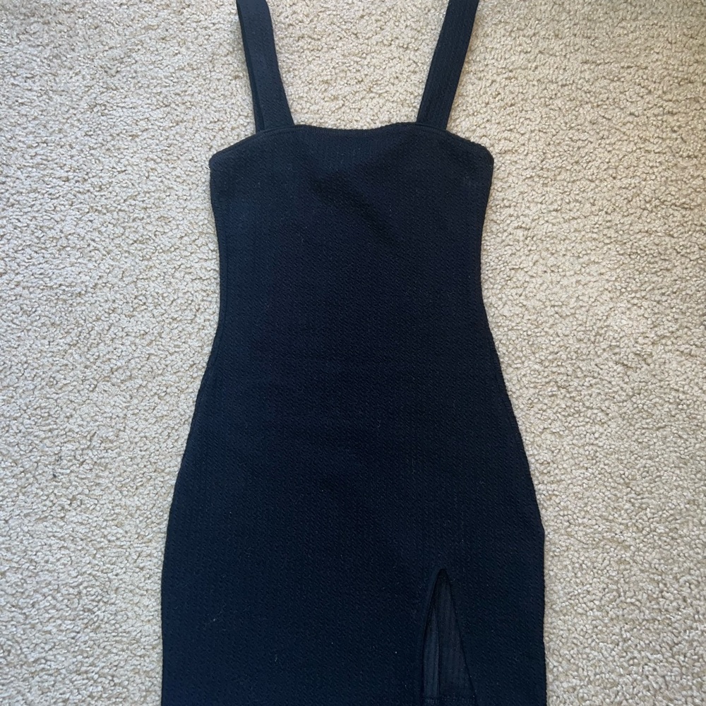 Motel Rocks Black Mini Dress